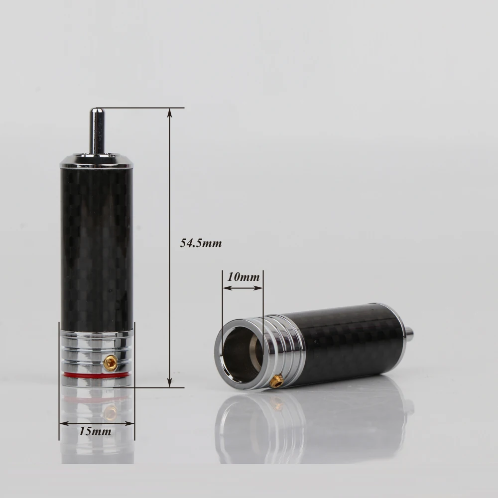 4 шт. R1709 Hi Performacne RCA высокое качество родиевое покрытие End разъем Без припоя