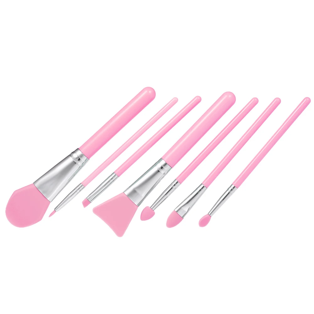 

7Pcs Professional Silicone Makeup Brush Kit Facial Face Mask Mud Mixing Skin Care Brush Cosmetic Foundation Brush Tools