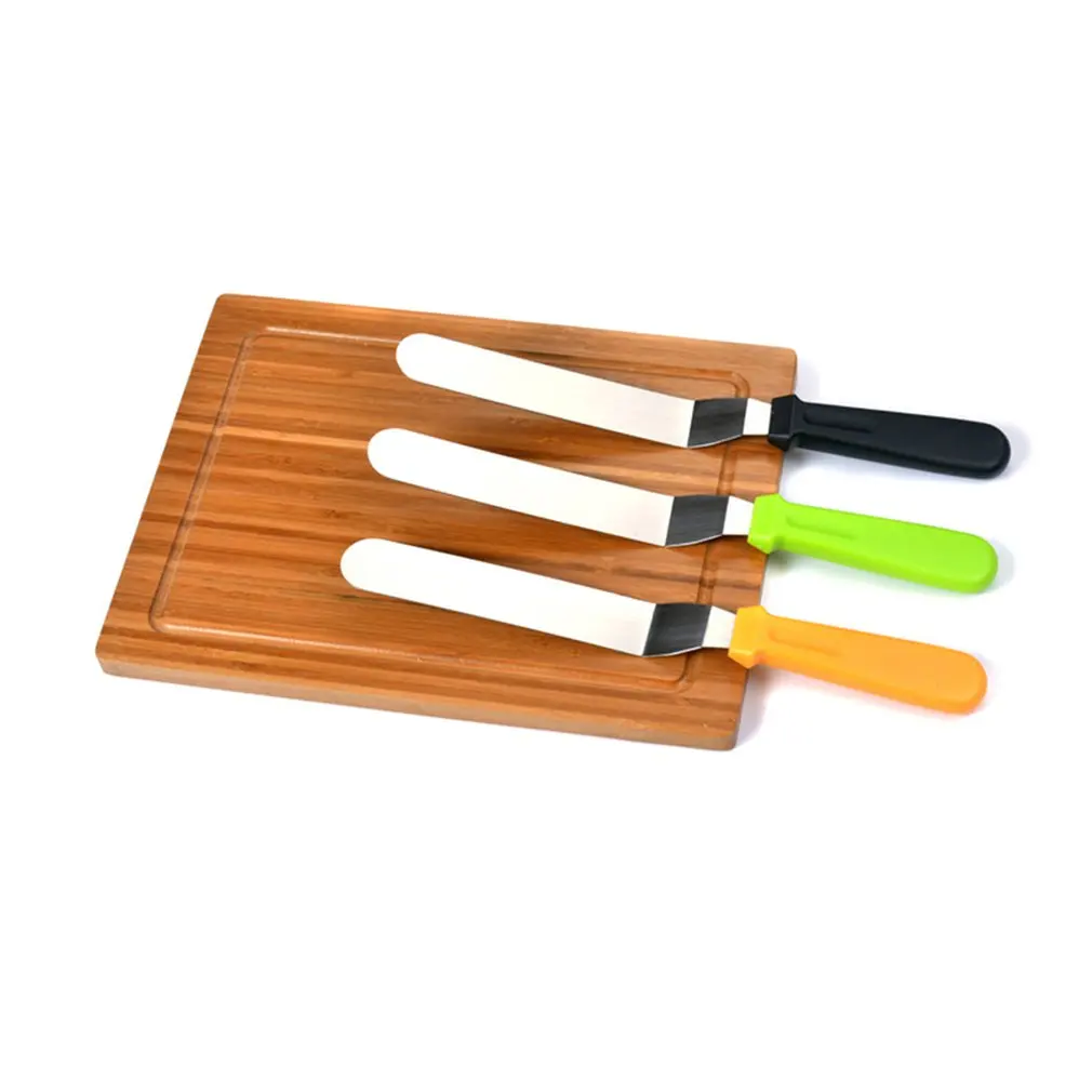 Baking tool stainless steel cream spatula cake demoulding knife scraper