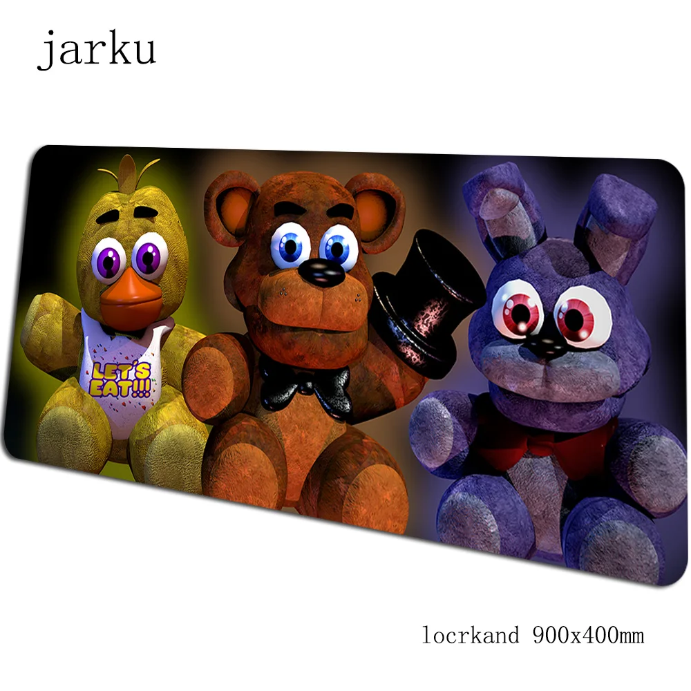 Коврик для мыши Five Nights at Freddys, геймер 900x400x2 мм, коврик для мыши notbook, игровой коврик для мыши, коврик для мыши, Настольный коврик для мыши, аксессуары для мыши - Цвет: Size 900x400X2MM