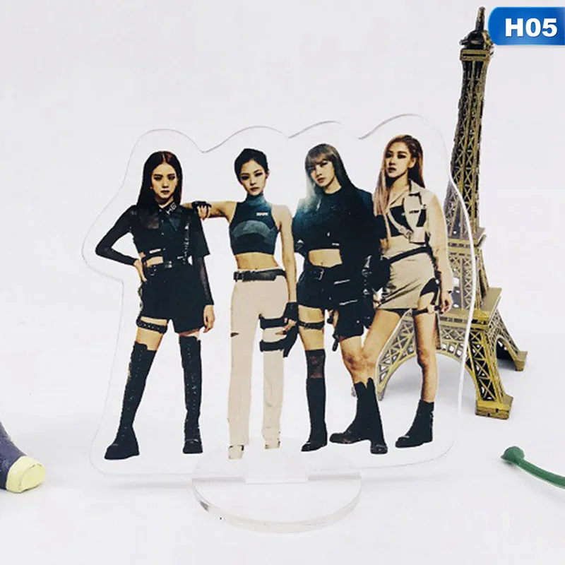BLACKPINK GOT7 SEVENTEEN персонаж стенд тарелки дисплей акриловые стенд коллекции фанатов подарки - Цвет: H05