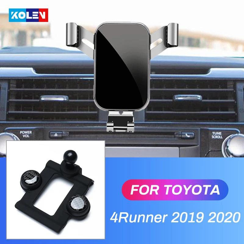 

For Toyota 4Runner 2019 2020 Car Mobile Phone Holder Gravity GPS Stand Special Mount Air Vent Navigation Bracket Car Accessories
