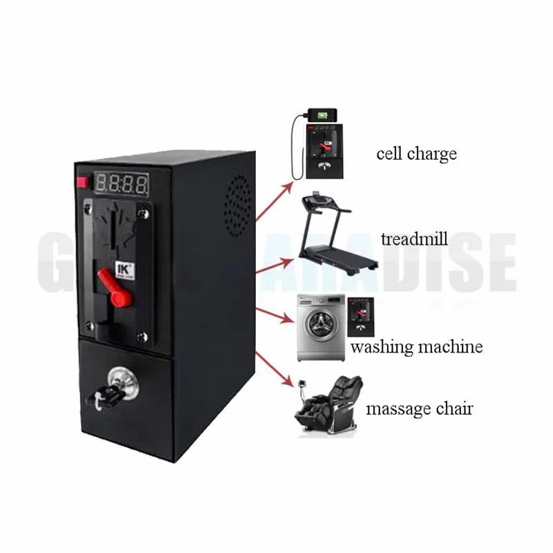 coin operated timer control box 7