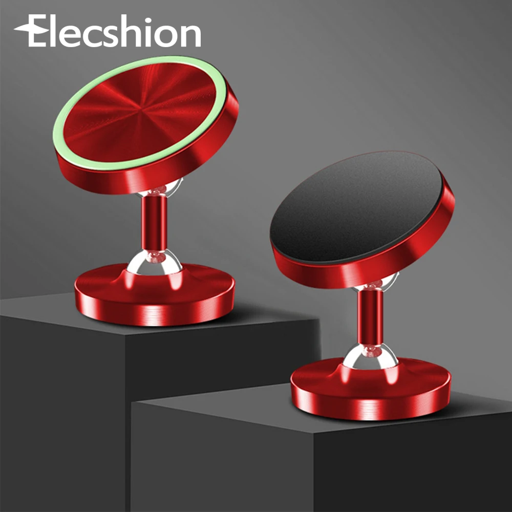 

Luminous Car Magnetic Mobile Phone Holder Cell Phone Stand Gps Amount Adjustable Stander For iPhone Huawei xiaomi Stable Support