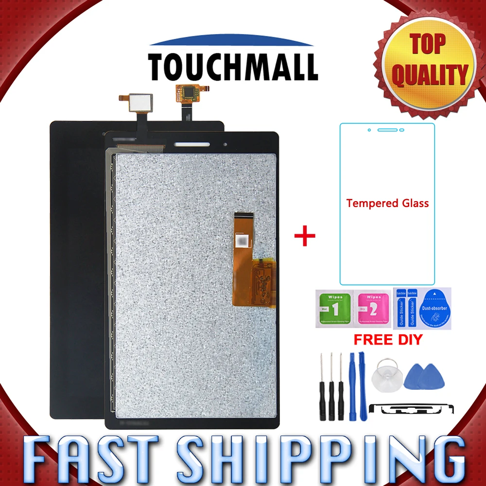 Новый ЖК-дисплей сенсорный экран сборка Замена для Lenovo Tab 3 7 0 710 Essential Tab3 TB3 710F 710L 710i