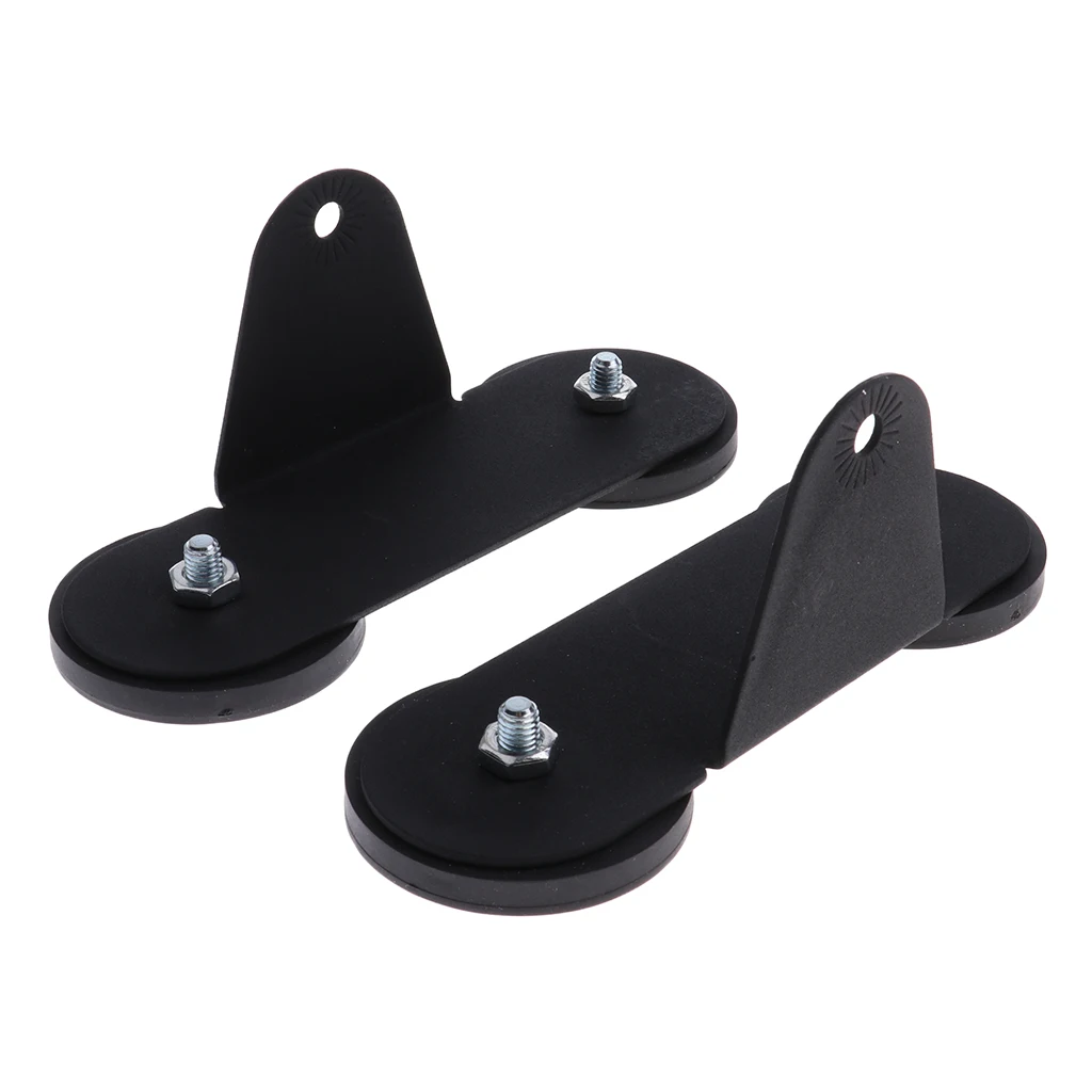 2 Pieces 85mm Car LED Magnetic Bracket Powerful Mount Bracket Car SUV Strong Magnetic Base Holder Roof LED Light Bar 