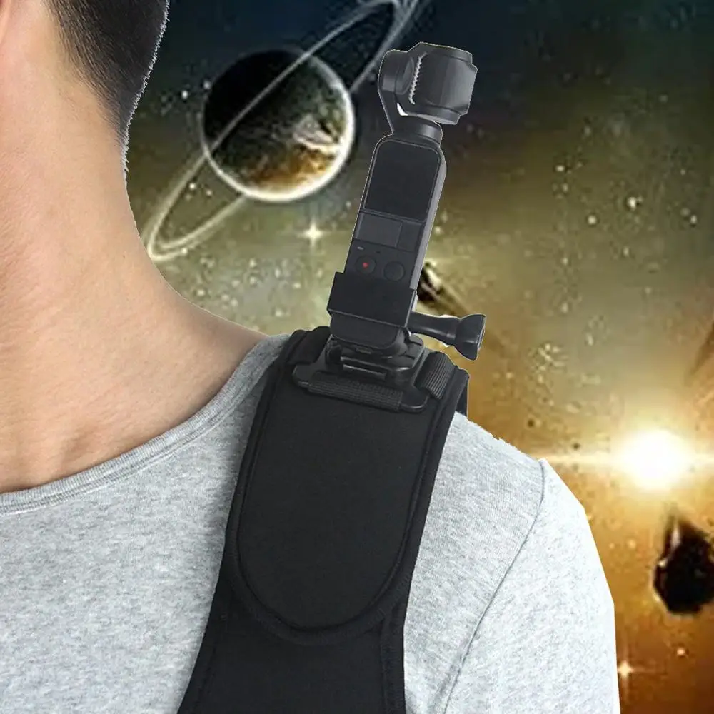

For OSMO Pocket Single Shoulder Chest Strap Mount Holder Pro Belt Fix For GoPro Sport Camera Accessories