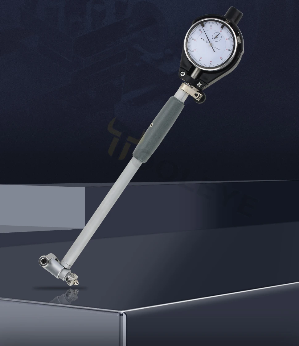 Jauge à Cadran De Centrage 0-3 Mm - Précision 0.01 Mm - Pour L'alignement De Pièces Mécaniques - Avec Sondes Et Clé