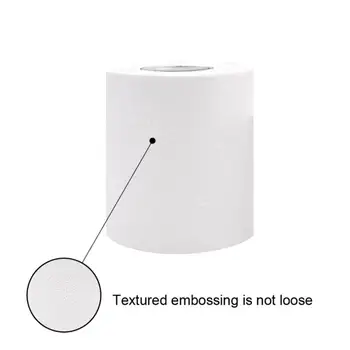 

4-Layer Toilet Tissue Paper Roll Bathroom Tissue Thicken Gentle Skin-Friendly Paper Towel 2 Rolls For Hotel Salon Or For Family