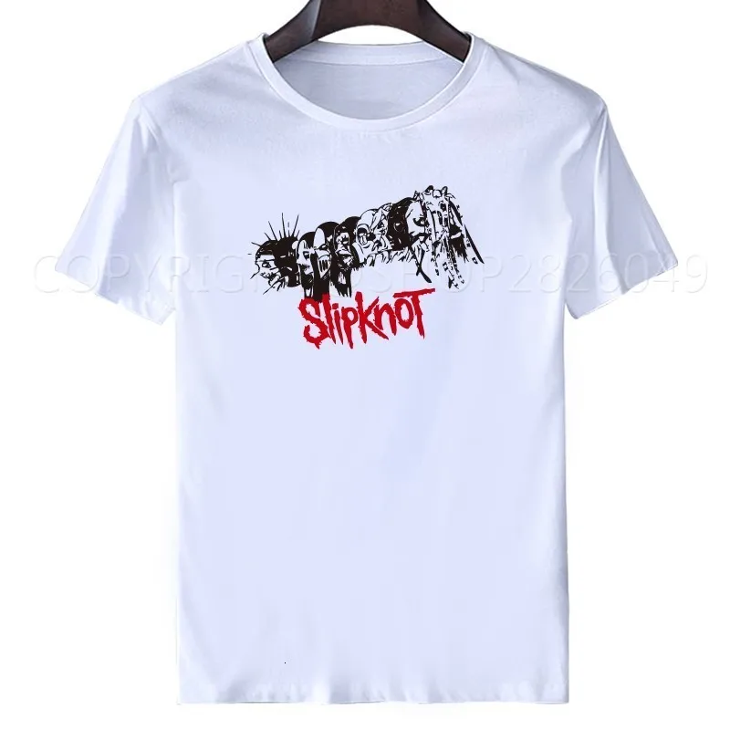 Slipknot Pingu футболки мужские с коротким рукавом хип-хоп рок футболка Панк футболка Slipknot Pentagrama wo мужские летние топы и блузки - Цвет: B549b