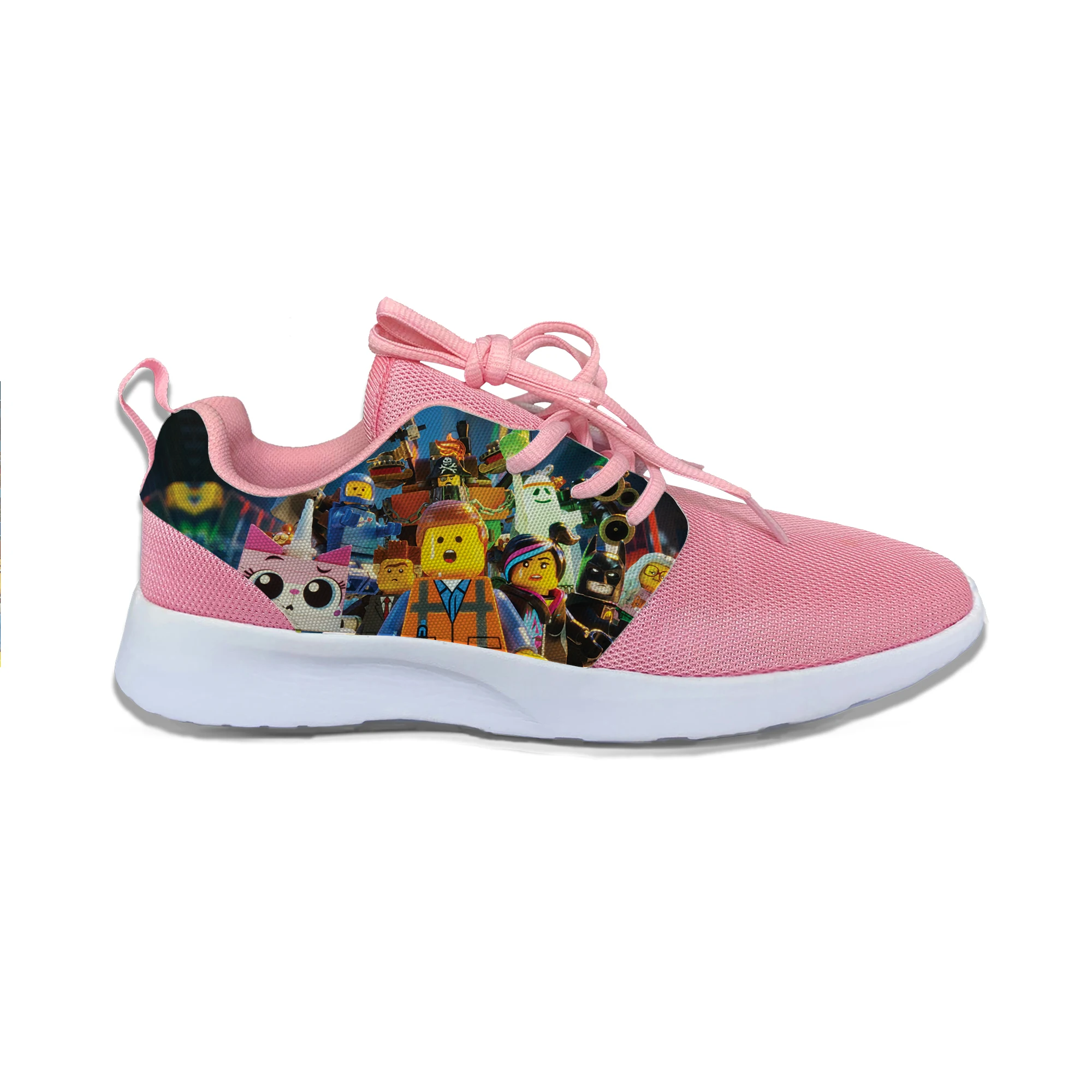 Ninjago3 Cartoon Ninjago Hot Popular Funny Cute Kids Sport Running Shoes Novelty Casual Breathable 3D Print Sneakers Children Boys Girls - Цвет: Ninjago3