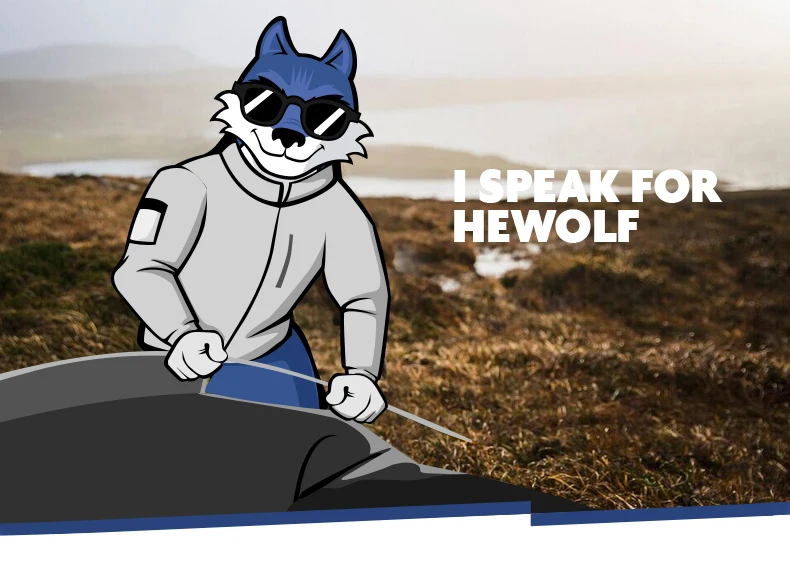 Hewolf двухслойная алюминиевая пленка, водонепроницаемый походный коврик для пикника, барбекю, детский игровой матрас, уличный туристический коврик для кемпинга