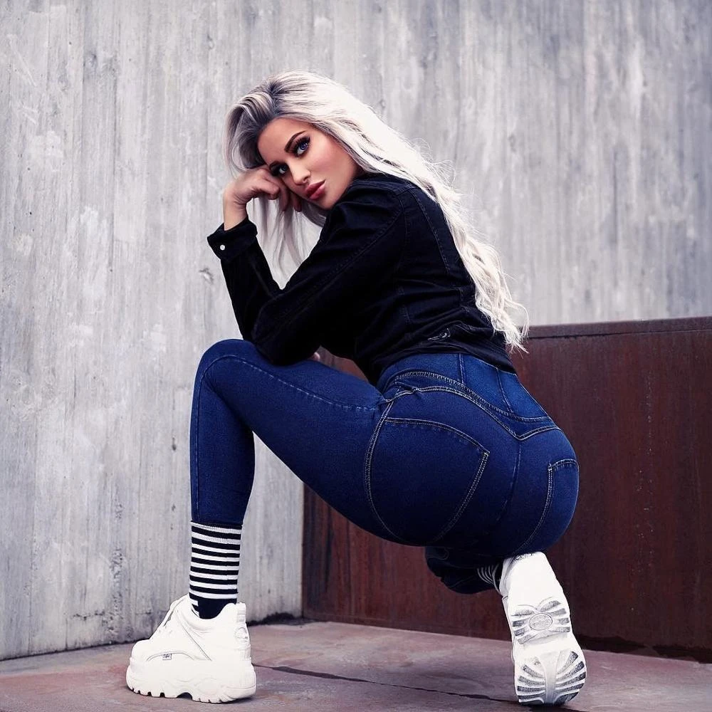 spandex jeans plus size