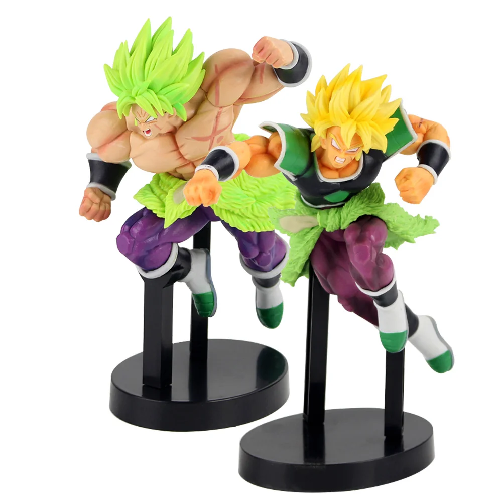 20 см аниме Dragon Ball Z Супер Saiyan Broly fullpower Z битва Рисунок ПВХ Dragon Ball фигурки игрушкечные драконы