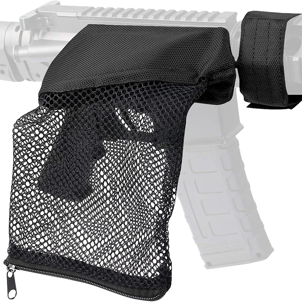 Description Picture 6 of itemTactical Rifle Ammo Brass Shell Catcher AR 15 M4 AK47 Brass Shell Catcher Mesh Trap Gun Bullet Pack Military Hunting Accessories