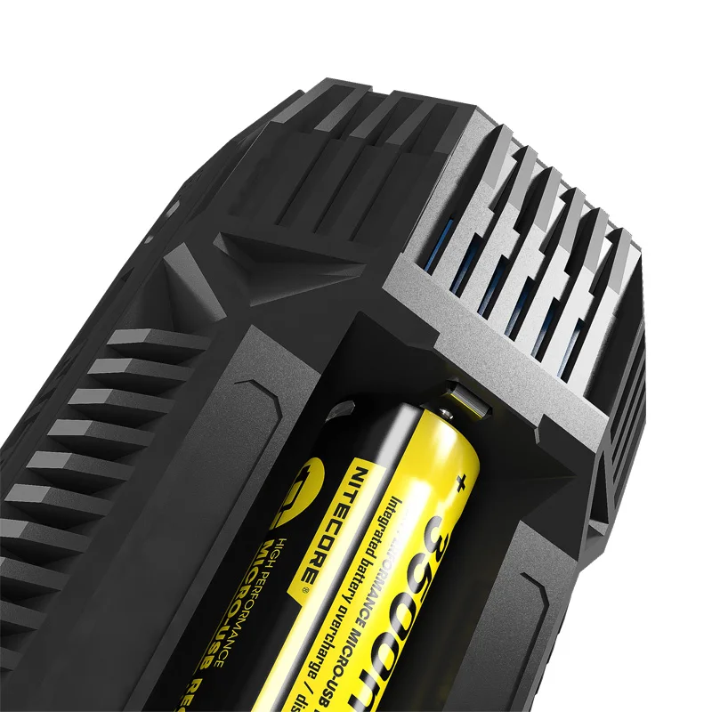 NITECORE V2 6A в автомобиле быстрое зарядное устройство 18650 16340 14500 26650