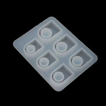 

Assorted Sizes Square Ring Mold DIY Rectangular Head Ring Jewelry Making US 7-12 L4ME