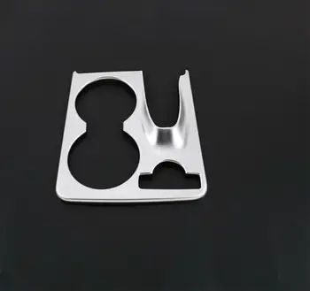 

Silver ABS Water Cup Holder Cover Fit For Mercedes Benz GLK Class X204 2008-2015 100% Brand New And High Quality