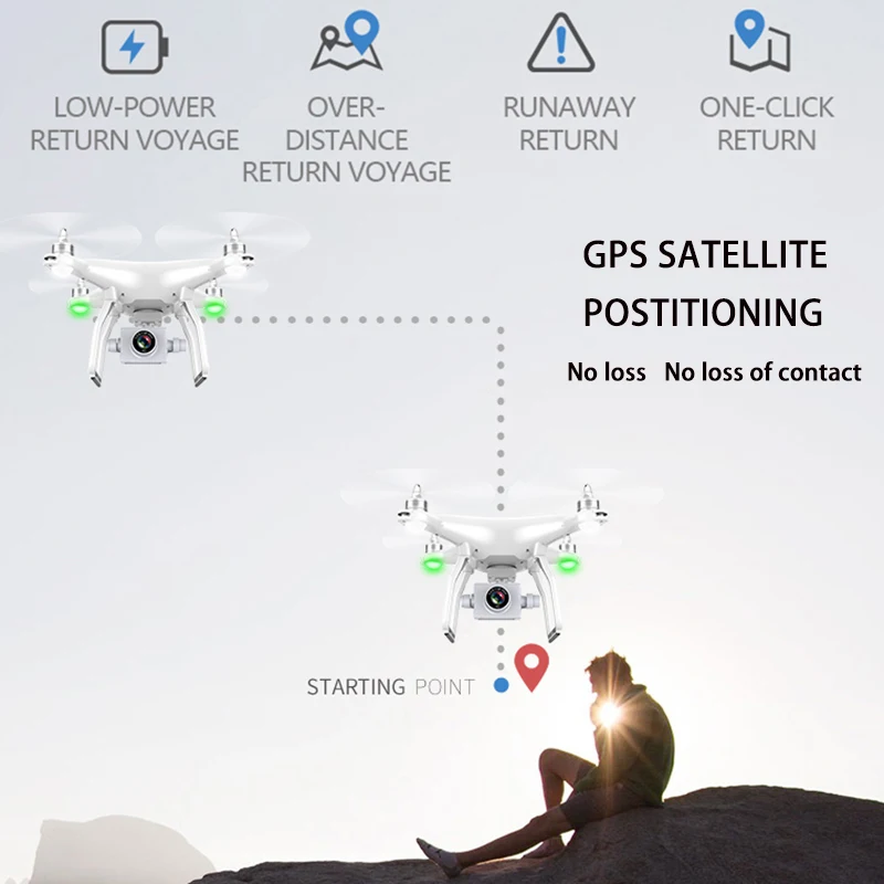 WL XK X1 gps Дрон 4K двухосевой карданный стабилизатор 5G WiFi 1080P HD камера дроны Профессиональный Радиоуправляемый квадрокоптер Дрон VS F11 pro SG906