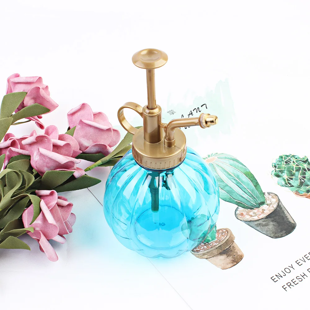 350ml Colorful Watering Flower Pot Antique PP Bronze Plastic Style Plants Shower Crafts Cans Small Bottle Garden Tools Bottle