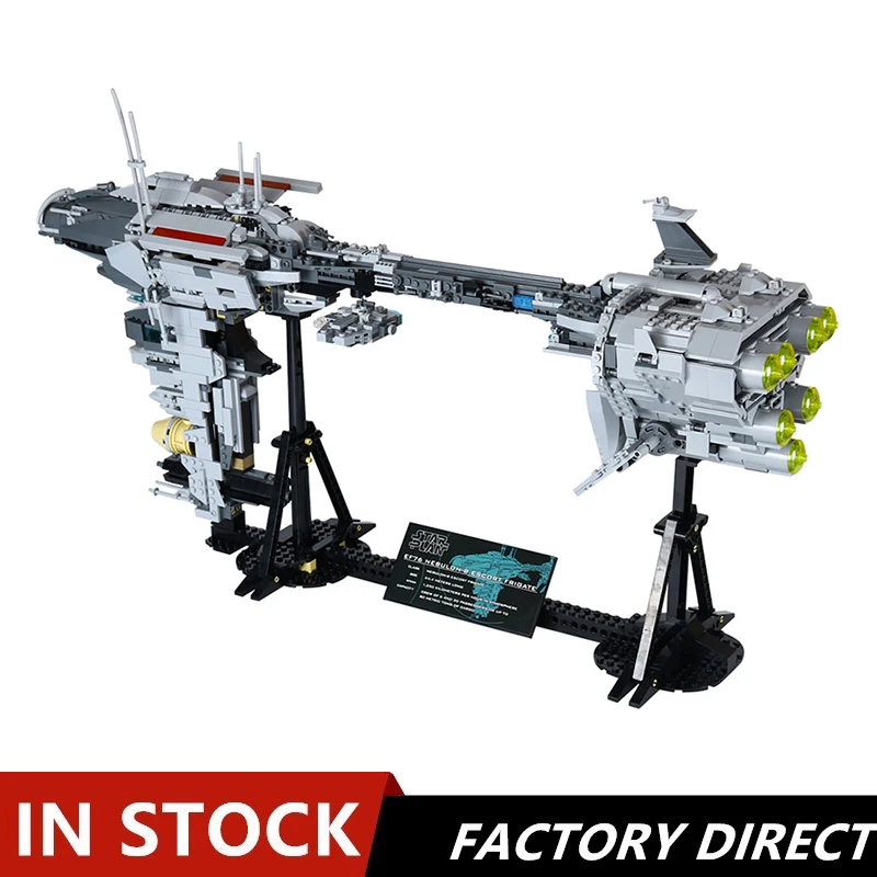 05083 Звездный План серии MOC The Wars Nebulon-B медицинский фрегат набор образовательных строительных блоков Кирпичи модели игрушек