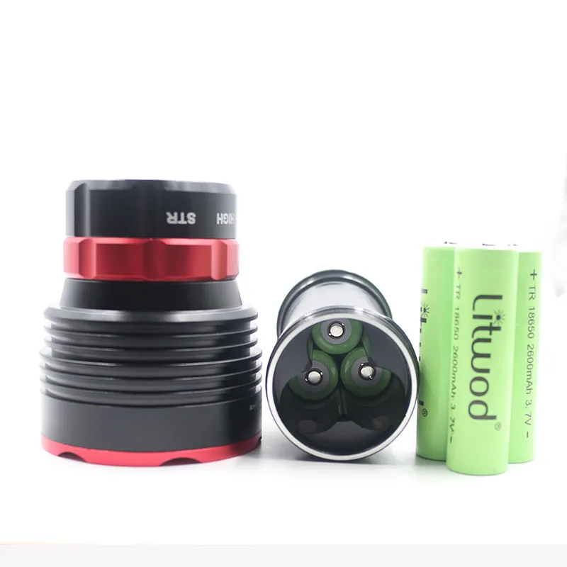 Litwod Z40 DX5 CREE XHP70.2 светодиодный фонарик светильник водонепроницаемый 3 режима 18650 батарея Дайвинг лампа под водой PK XM-L2 U3