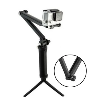 

Portable 3-Way Folding Monopod Tripod Pole Selfie Stick For GoPro Hero 7 6 5 4+