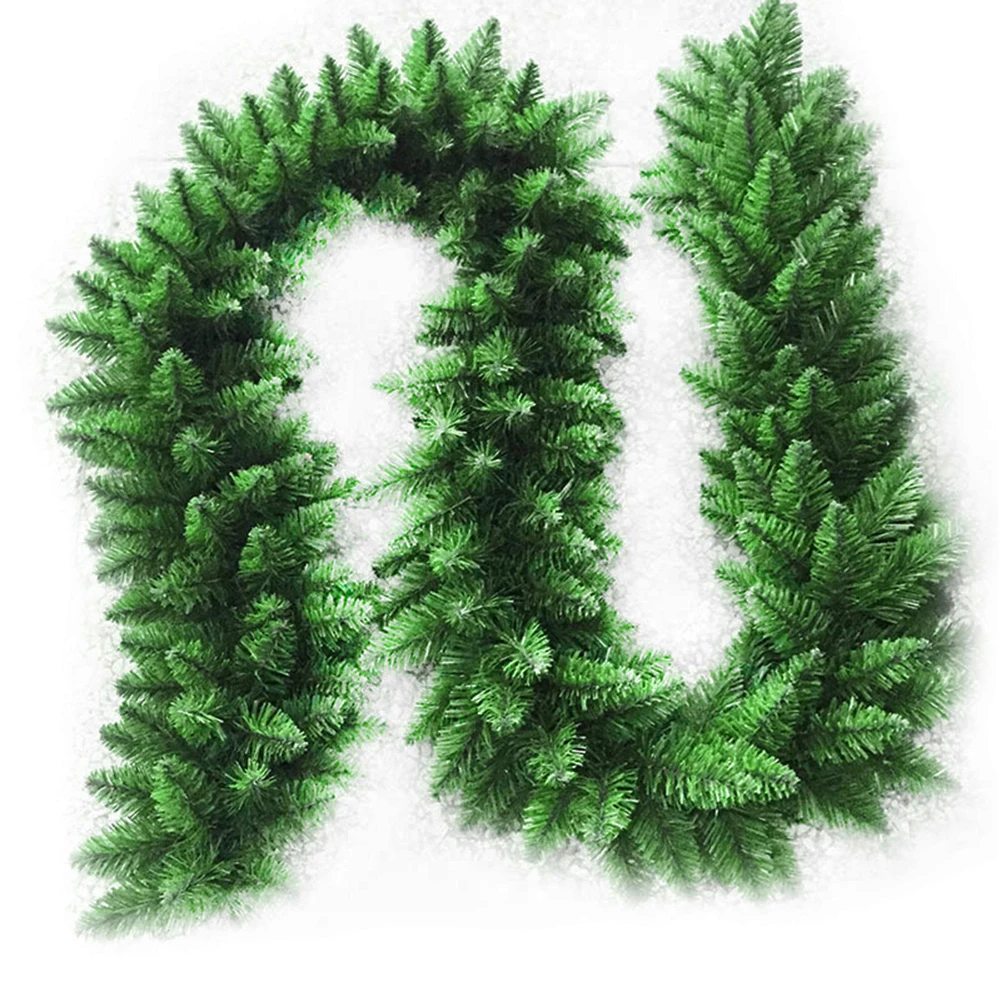 2.7m Christmas Artificial Vine Rattan Garland Wreath Hanging DIY Party Decor