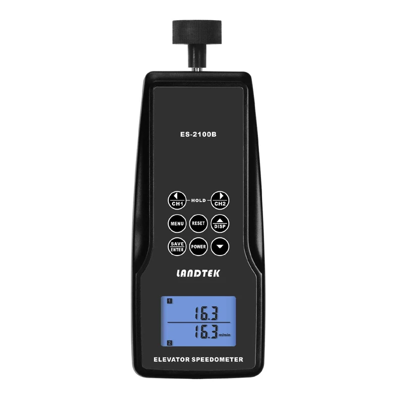 

LANDTEK ES-2100B Elevator Speedometer Handheld Speedometer Use For Adjustment Maintenance,Inspection of Elevator.