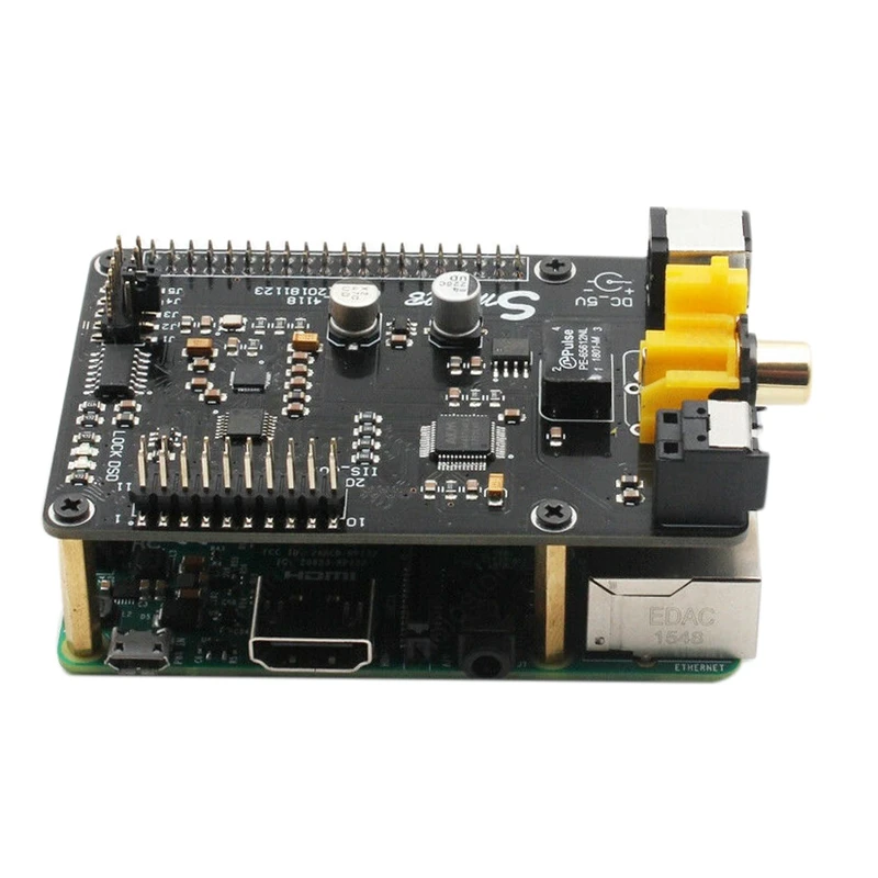 Для Raspberry Pi Ak4118 коаксиальный ies оптический цифровой интерфейс для Dsd Dac звуковая карта-SCL