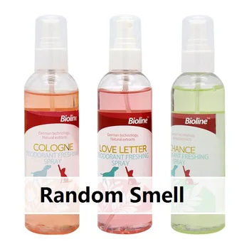 

200ml Pets Spray Deodorant Perfume Container Refillable Atomizer for Dogs Cats Safe for Pets Removing Odor Freshing Air 3 Tastes