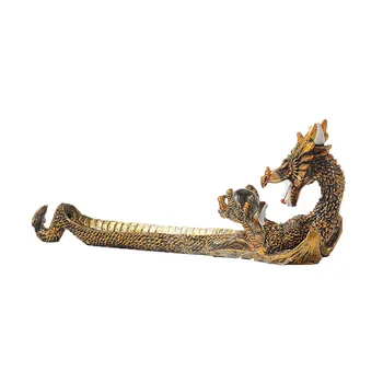 

Bedroom Meditation Dragon Boat Indoor Ornament Home Decor Burner Sleeping Incense Stick Holder Resin Fresh Air Yoga Aromatherapy