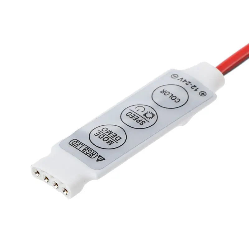 2020 новый LED 3 клавиши ИК пульт дистанционного управления беспроводной для 3528 5050 RGB