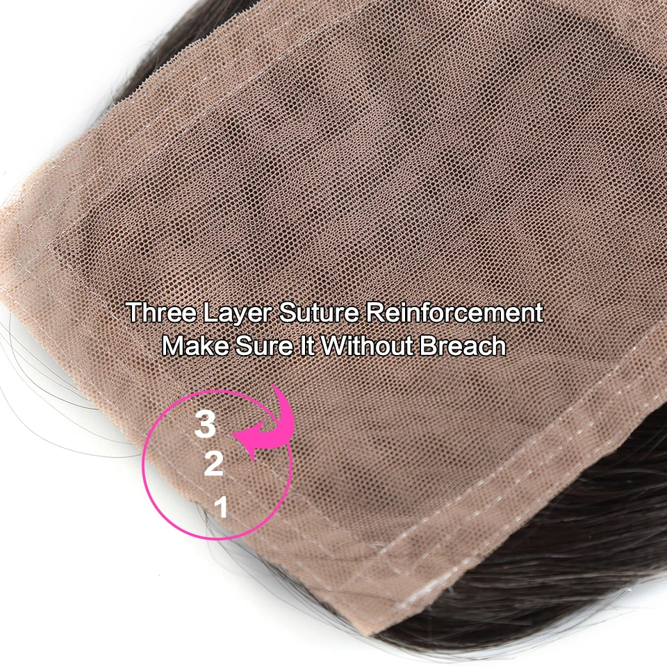 Renda Brasileira Nós Branqueada Com Cabelo 100%