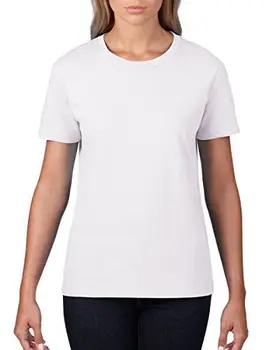 

Anvil 880 da Donna a Maniche Corte da Donna Fashion-Maglietta, Colore: Bianco, L2XL