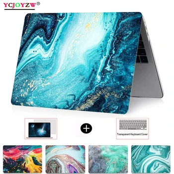 

Marble Laptop Case For Apple MacBook 2020 new Air Pro Retina 11 12 13 15 16 inch Touch Bar Shell Sleeve