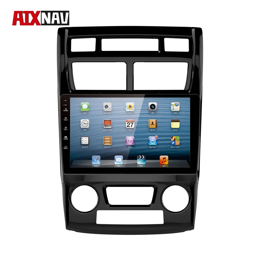 Android 2 Din Radio Car Bluetooth GPS Navigation System Wifi Mirror Link Headunit Car Multimedia Player KIA Sportage DVD Player