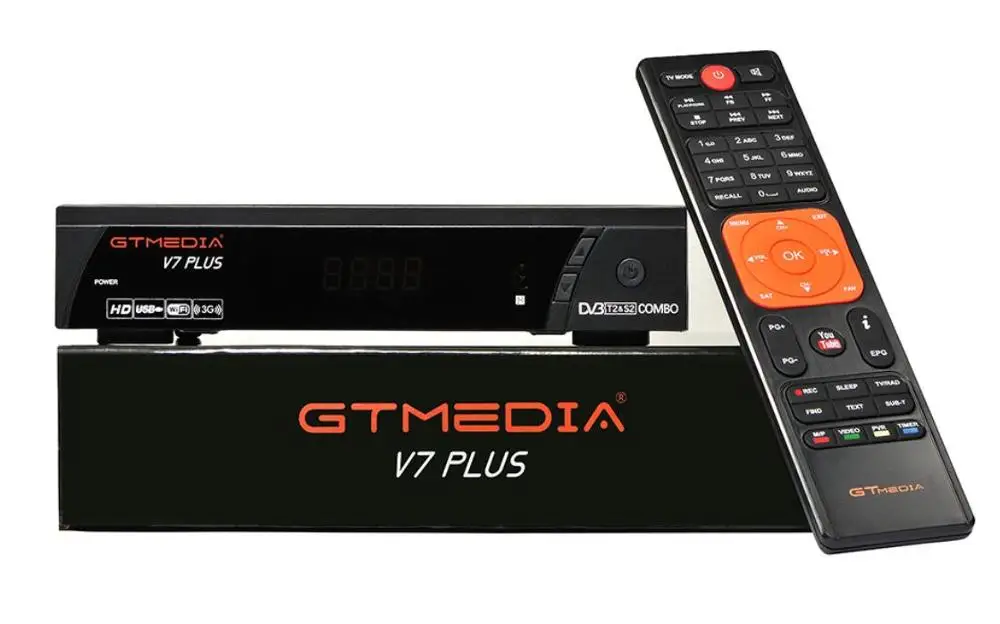20 шт./лот DVB T2 S2 GTmedia V7 плюс DVB-T2 DVB-S2 спутниковый приемник декодер