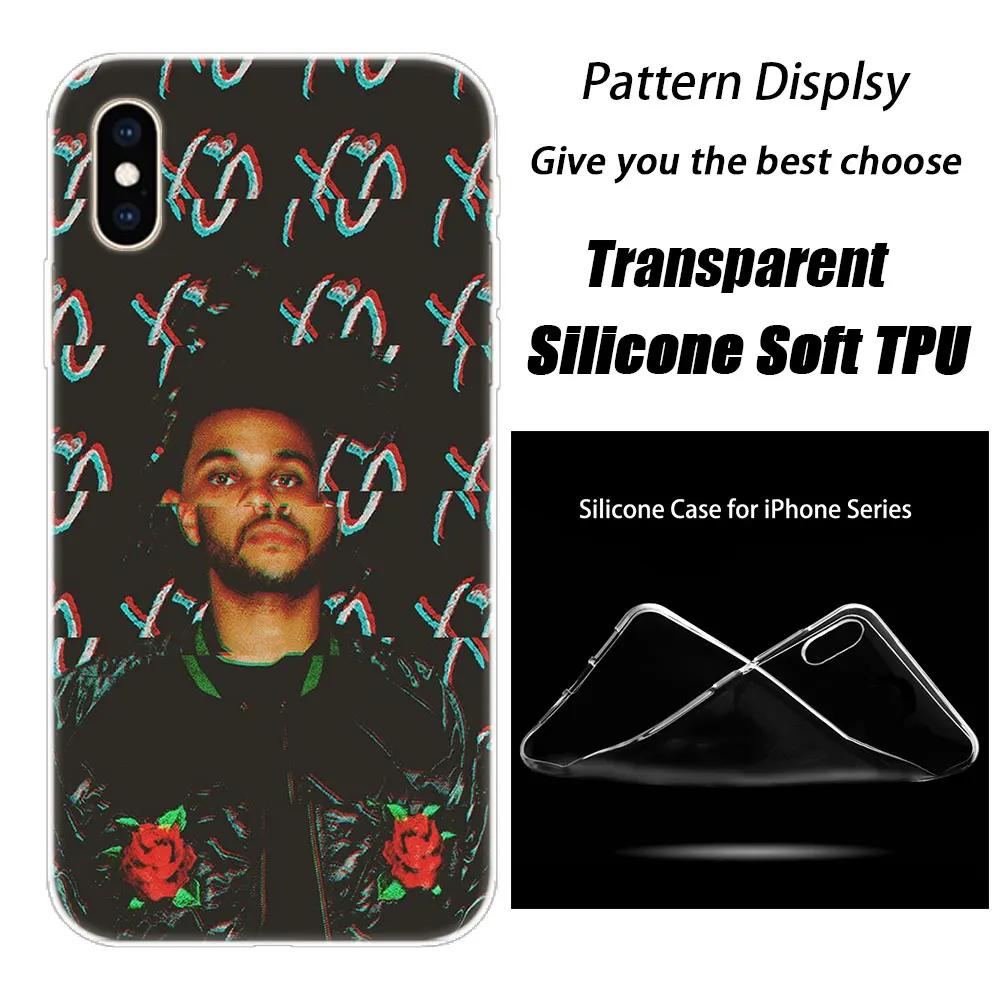 013 Горячий Starboy выходные дни XO Мягкий силиконовый чехол для Apple iPhone 11 Pro XS MAX X XR 7 8 Plus 6 6s Plus 5 5S SE Модный чехол - Цвет: 013