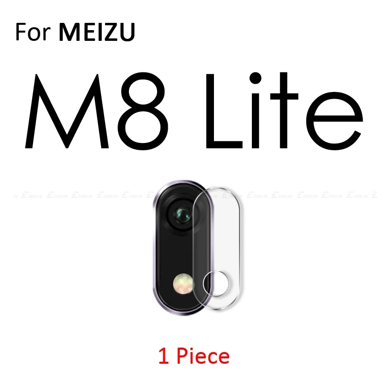 Задняя Защитная пленка для объектива камеры для MeiZu 16th 16s 16Xs X8 15 M8 Lite Pro 7 Plus Note 8 9 закаленное стекло - Цвет: For Meizu M8 Lite