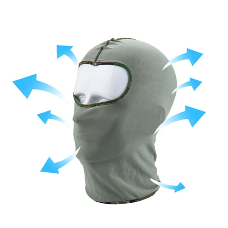 Outdoor Riding Windproof Sunscreen Dust Mask Thin Section Breathable Hood Mask Fabric Dust Prevention Shield