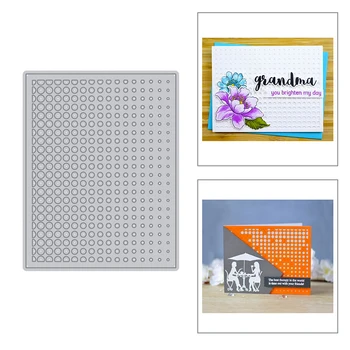 

2020 DIY New Metal Cutting Dies Scrapbooking Background and For Square Paper Making Embossing Frame Stencil Card Craft Stamp Set