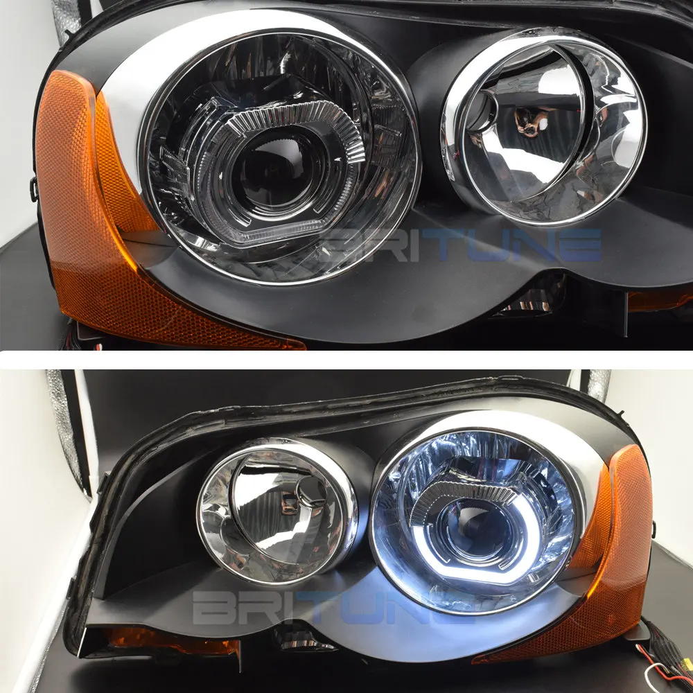Линзы для фар, светодиодный проектор Angel Devil Eye H4 H7 Bi-xenon HID, 2,5 объектив для автомобильных фар, аксессуары для модернизации, ксеноновая лампа H1