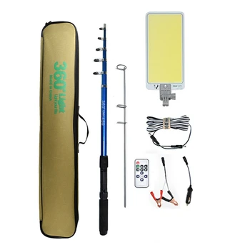 

Portable Lighting searchlight 12V led flood light recargable Camping Tent Light outdoors with long-range sensor COB work lamp