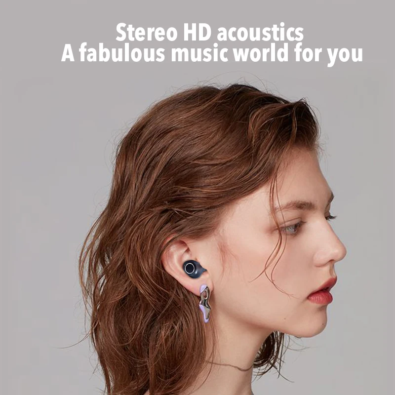 Bluetooth наушники 5 0 TWS сенсорное управление отпечатком пальца HD стерео беспроводные