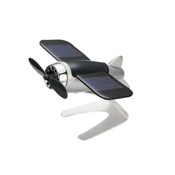 

Solar Aircraft Car Scented Aluminum Alloy Air Force The First Number Engine Decoration Creative Interior Aircraft Decoration