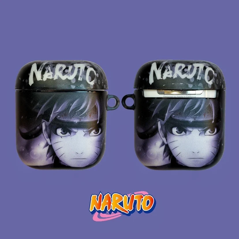 Мультфильм Наруто Sasuke Itachi беспроводной Bluetooth чехол для наушников для Apple AirPods 2 и 1 зарядки Мягкий ТПУ