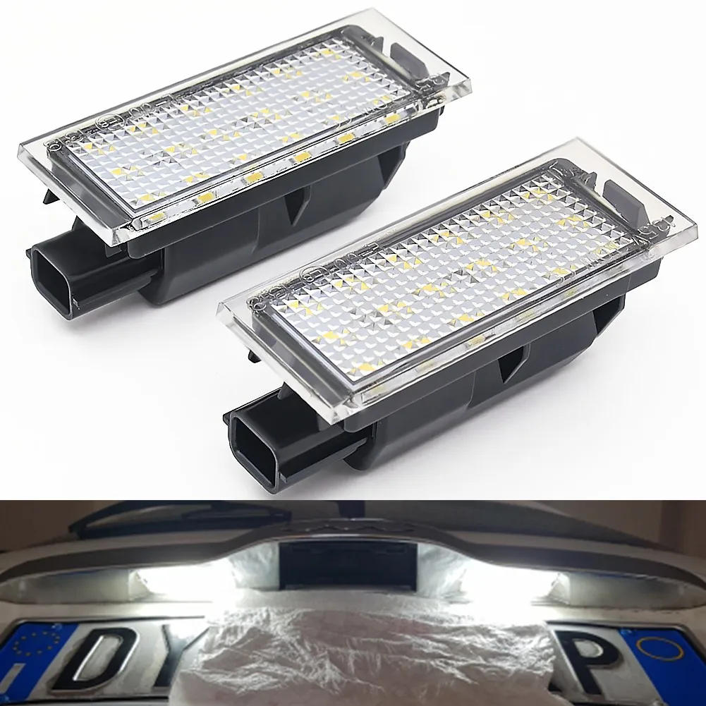 2017 horké LED licence talíř lehký lampa pro RENAULT modus / grand modus / scénic II 5D / scénic III 5D / ZOE