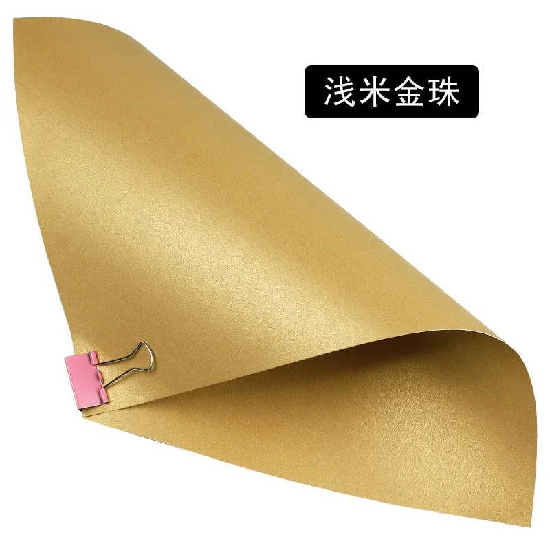 A4 250gsm поделки из жемчуга бумажная обертка ручной работы оригами цветная бумага блестящая картонная бумага изготовление картона плотная крафт-бумага - Цвет: N18