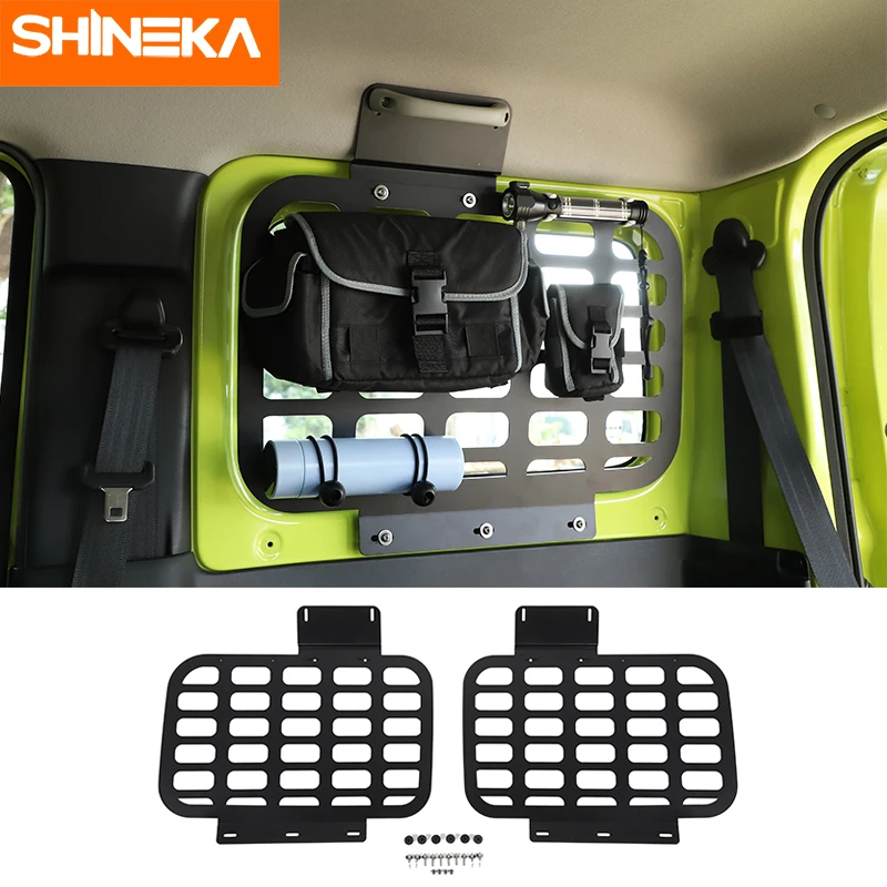 SHINEKA Автомобильная задняя полка для Suzuki Jimny багажника кронштейн хранения